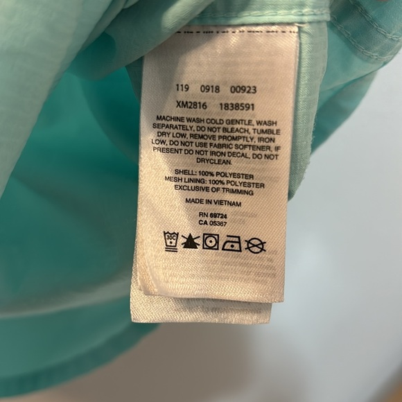 Columbia regular fit sun protector short sleeve button down size medium - Picture 4 of 5